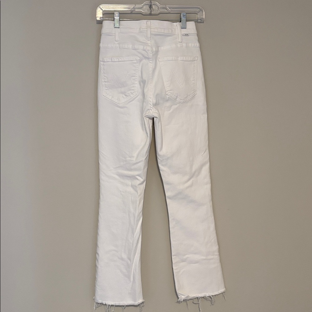 MOTHER the hustler ankle fray in fairest of them all size 26 - Picture 5 of 7